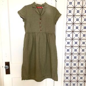 Pyne & Smith No 30 in Sage Sz S EUC (missing waist tie)